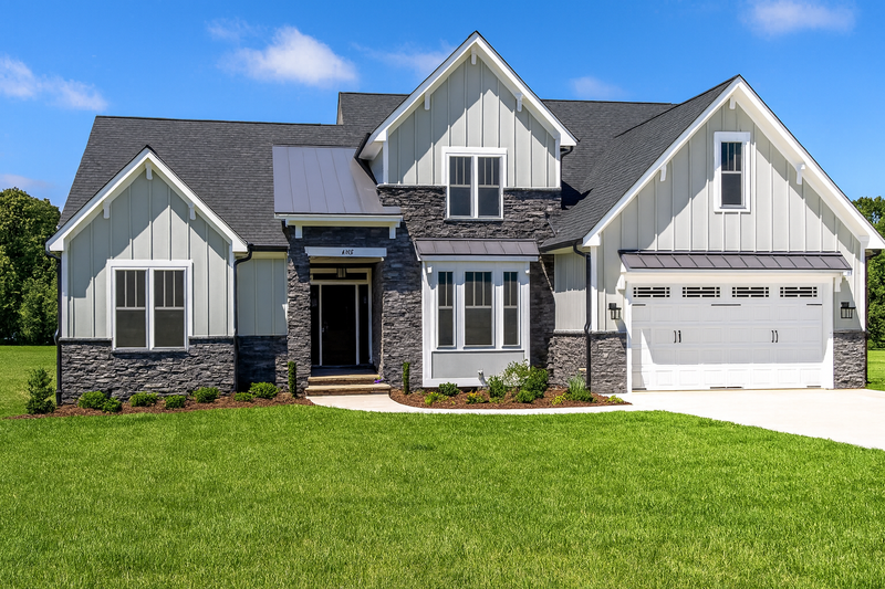 Architectural House Design - Craftsman Exterior - Front Elevation Plan #20-2146