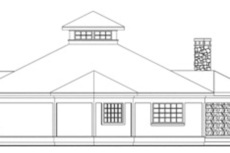 Home Plan - Exterior - Other Elevation 1 for Traditional House Plan #124-146 - 3 bed, 2.5 bath