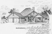 Traditional Style House Plan - 3 Beds 2 Baths 1816 Sq/Ft Plan #310-767 