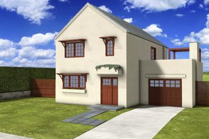 Traditional Exterior - Front Elevation Plan #497-40