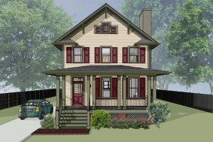 Traditional Exterior - Front Elevation Plan #79-268