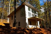 Contemporary Style House Plan - 3 Beds 2 Baths 1559 Sq/Ft Plan #932-1032 