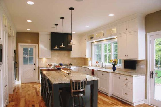 Interior - Kitchen for Colonial House Plan #928-97 - 4 bed, 3.5 bath