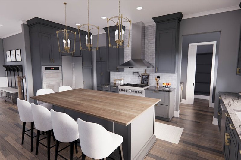 Home Plan - Interior - Kitchen 1 for Farmhouse House Plan #51-1220 - 5 bed, 4.5 bath