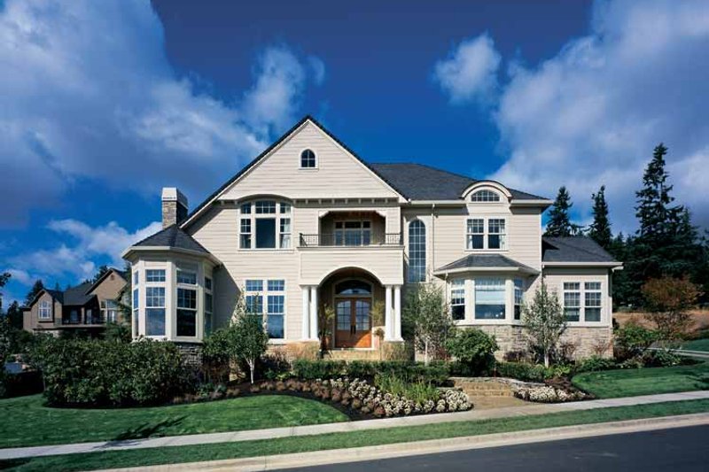 Architectural House Design - Craftsman Exterior - Front Elevation Plan #48-807