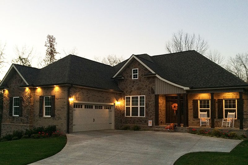 House Blueprint - Exterior - Front Elevation 5 for Craftsman House Plan #927-566 - 3 bed, 2.5 bath