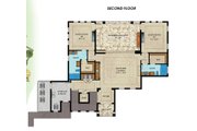 Beach Style House Plan - 4 Beds 4.5 Baths 6005 Sq/Ft Plan #548-52 