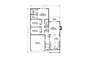Craftsman Style House Plan - 3 Beds 2 Baths 1989 Sq/Ft Plan #53-496 