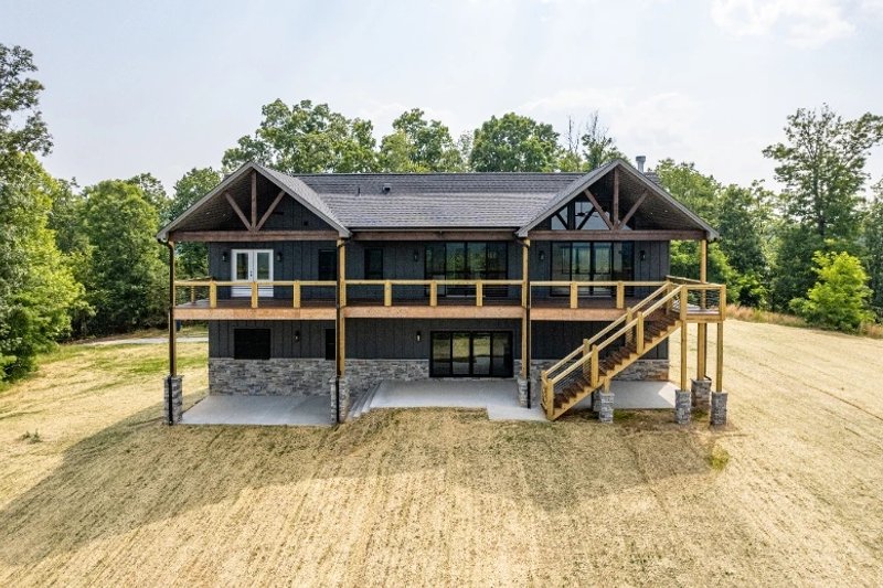 Dream House Plan - Exterior - Rear Elevation for Craftsman House Plan #1116-57 - 3 bed, 2.5 bath