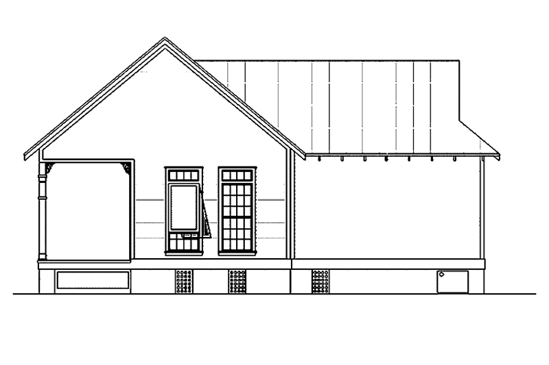 House Design - Floor Plan - Other Floor for Traditional House Plan #45-421 - 1 bed, 1 bath