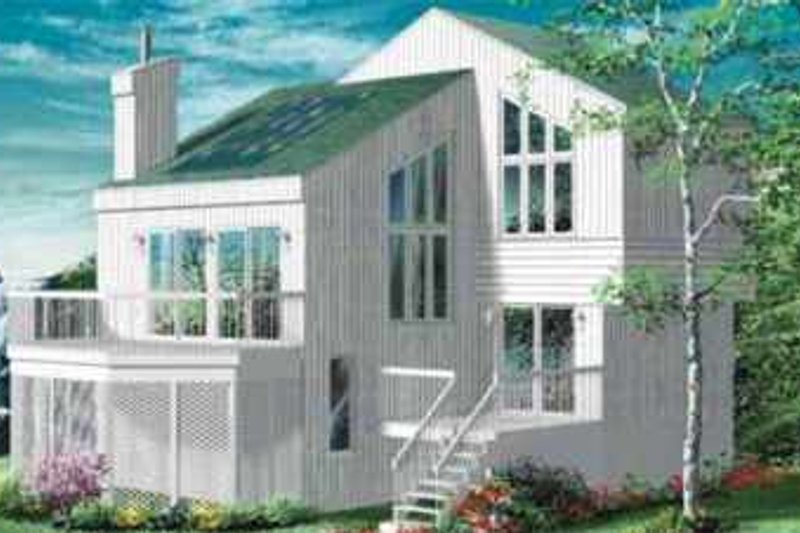 Home Plan - Modern Exterior - Front Elevation Plan #25-2288