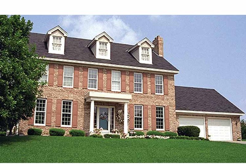 Home Plan - Exterior - Front Elevation 3 for Classical House Plan #51-873 - 4 bed, 2.5 bath