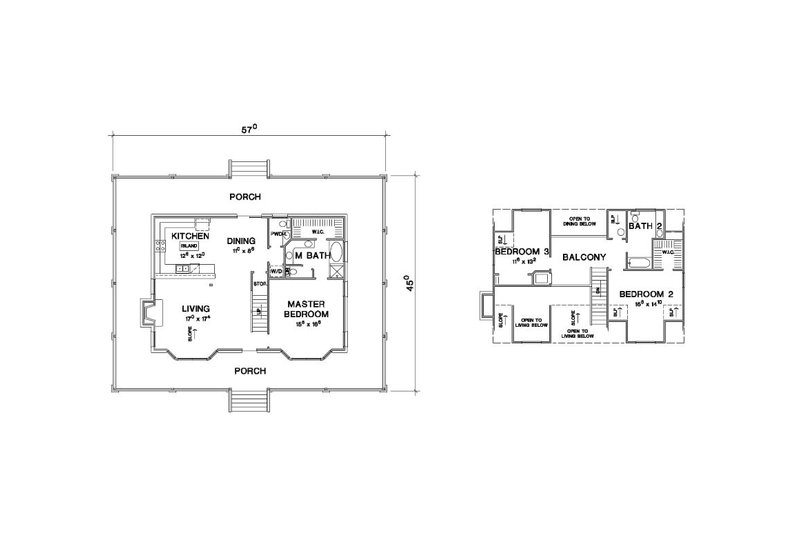 House Plan Design - Floor Plan - Main Floor for Country House Plan #472-446 - 3 bed, 2.5 bath