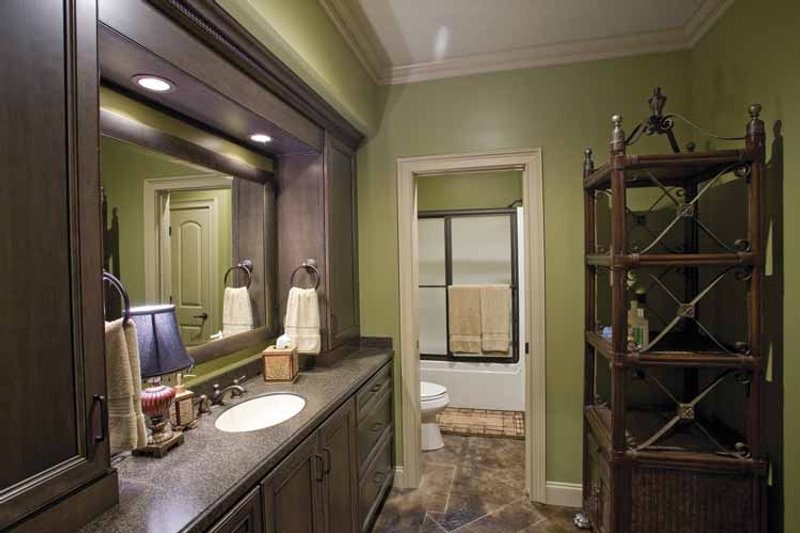 Architectural House Design - Interior - Bathroom 1 for Traditional House Plan #17-3302 - 4 bed, 4.5 bath