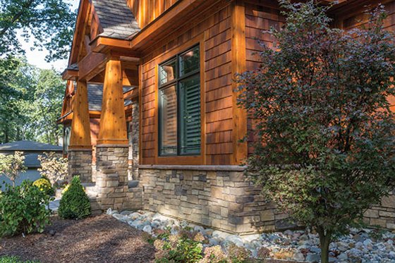 Exterior - Front Elevation 9 for Craftsman House Plan #1057-1 - 3 bed, 3 bath