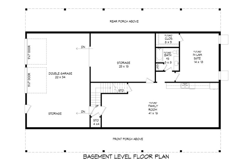 Home Plan - Floor Plan - Other Floor for Traditional House Plan #932-414 - 3 bed, 2.5 bath