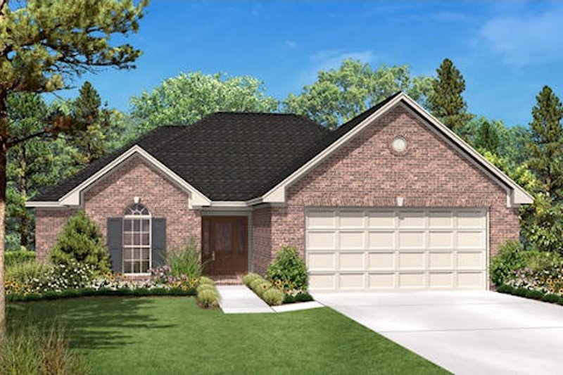 Home Plan - Country Exterior - Front Elevation Plan #430-20