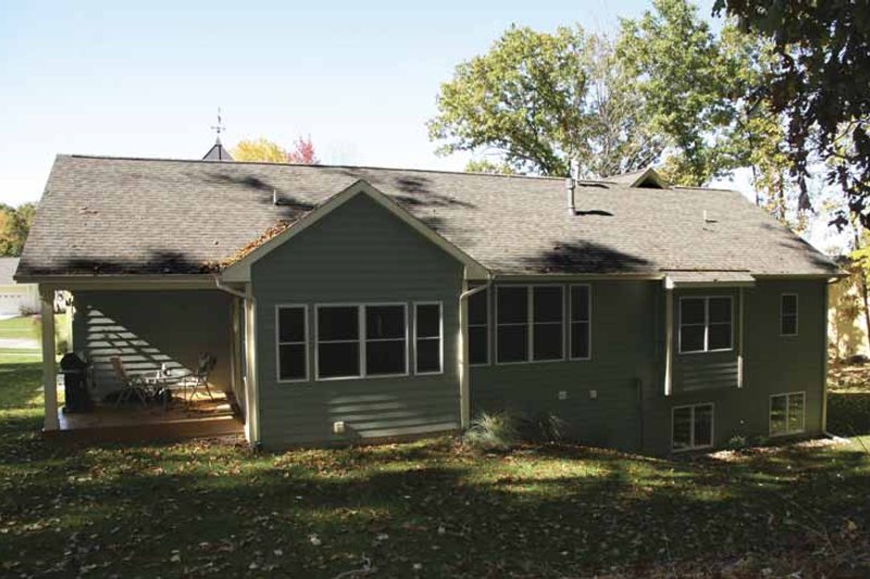Home Plan - Exterior - Rear Elevation 1 for Craftsman House Plan #928-145 - 4 bed, 3.5 bath