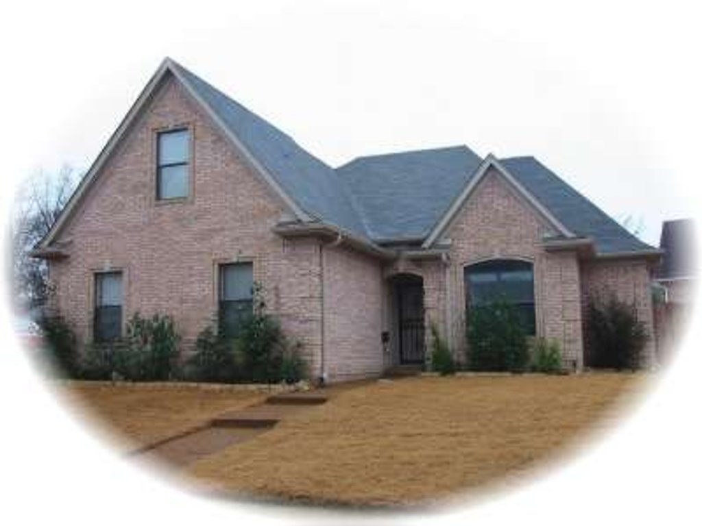 Exterior - Front Elevation 2 for European House Plan #81-1429 - 3 bed, 2 bath