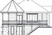 Cottage Style House Plan - 1 Beds 1 Baths 840 Sq/Ft Plan #23-847 