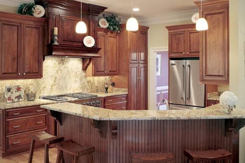 Dream House Plan - Interior - Kitchen for Classical House Plan #137-312 - 4 bed, 4 bath