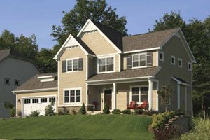 Exterior - Front Elevation 4 for Country House Plan #928-157 - 3 bed, 2.5 bath