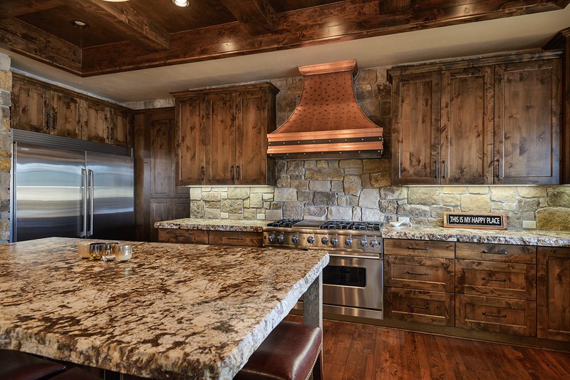 Architectural House Design - Interior - Kitchen 1 for Craftsman House Plan #892-27 - 5 bed, 5.5 bath