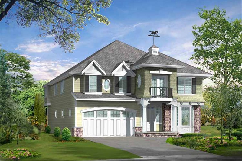 Home Plan - Craftsman Exterior - Front Elevation Plan #132-462
