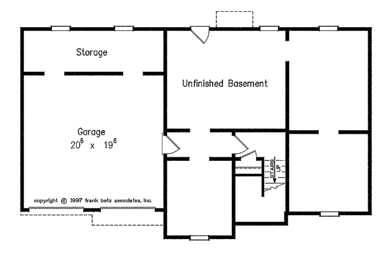 Colonial Style House Plan 3 Beds 2 Baths 1516 Sq/Ft Plan 927214