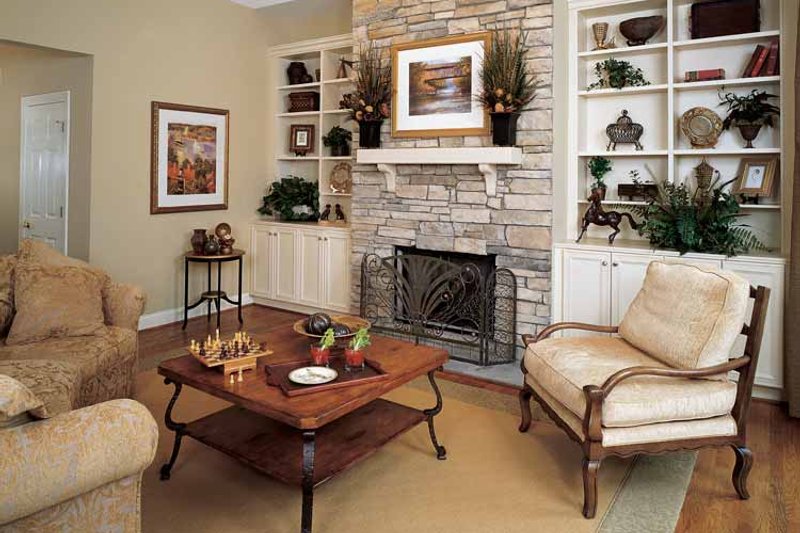 Home Plan - Interior - Family Room for Craftsman House Plan #929-650 - 3 bed, 3 bath