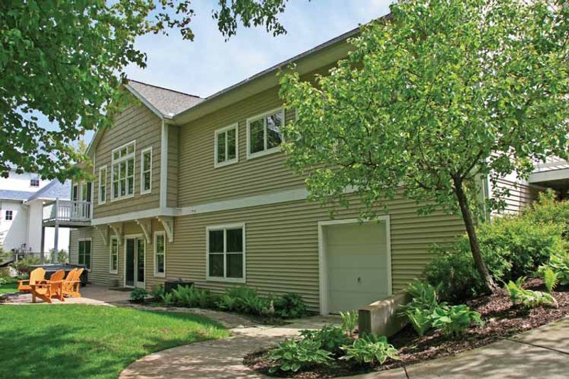 Architectural House Design - Exterior - Rear Elevation for Craftsman House Plan #928-200 - 3 bed, 2.5 bath