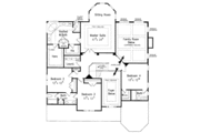 Country Style House Plan - 5 Beds 4.5 Baths 3386 Sq/Ft Plan #927-789 