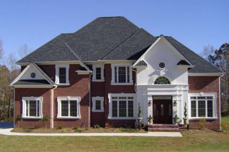 Architectural House Design - Colonial Exterior - Other Elevation Plan #119-128