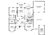 European Style House Plan - 4 Beds 3 Baths 3330 Sq/Ft Plan #119-439 