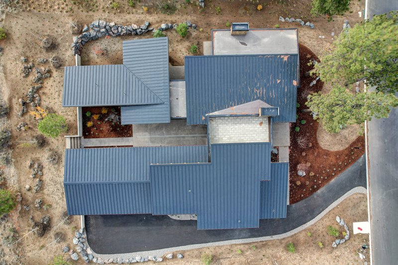 House Blueprint - Exterior - Other Elevation 2 for Contemporary House Plan #892-39 - 4 bed, 4.5 bath