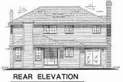 Traditional Style House Plan - 3 Beds 2.5 Baths 1851 Sq/Ft Plan #18-9078 