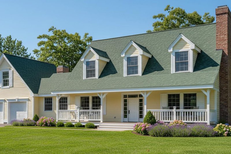 Dream House Plan - Country Exterior - Front Elevation Plan #94-204