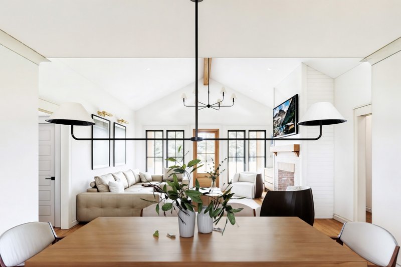 Architectural House Design - Interior - Dining Room for Barndominium House Plan #1074-114 - 3 bed, 2 bath