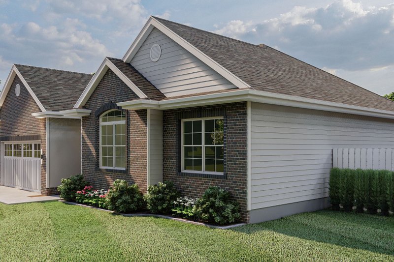 Home Plan - Exterior - Other Elevation 1 for Traditional House Plan #455-201 - 3 bed, 2 bath