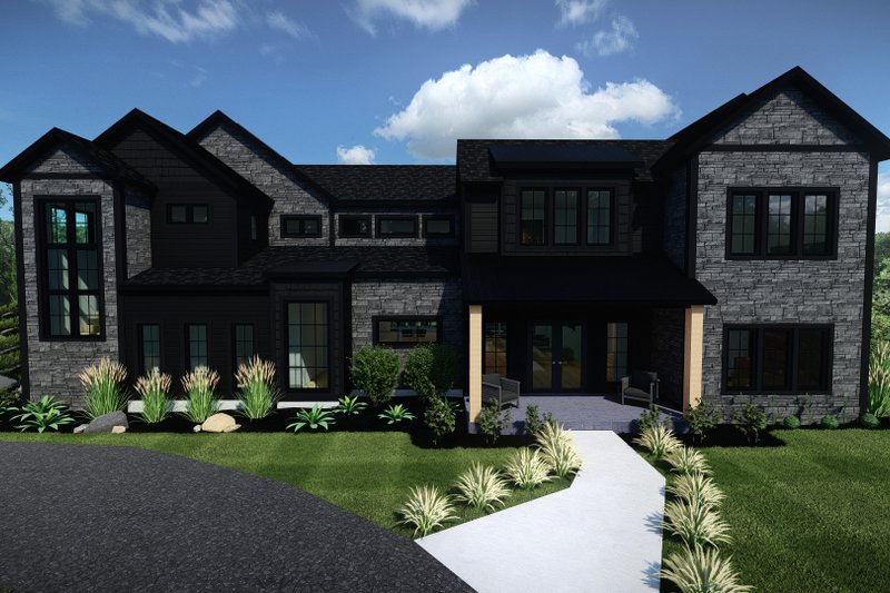 House Design - Farmhouse Exterior - Front Elevation Plan #1075-22
