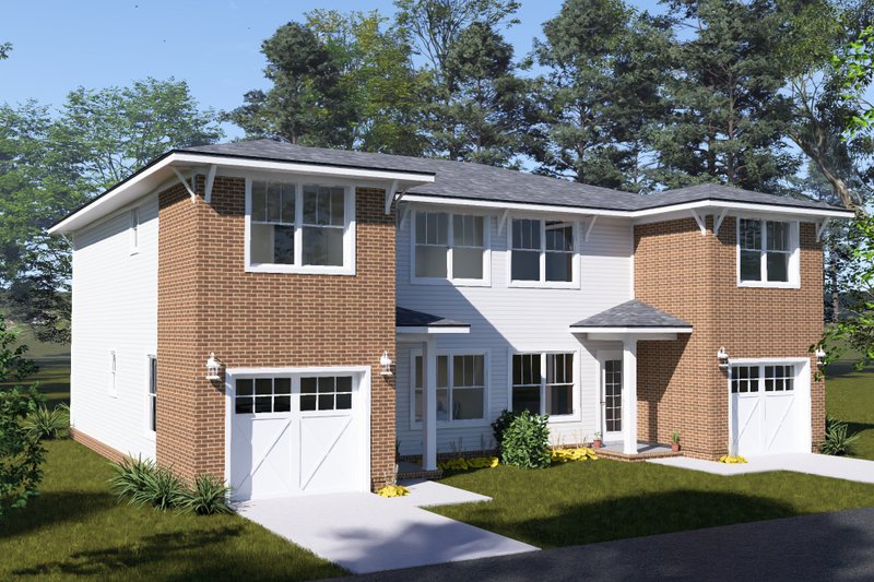 Architectural House Design - Exterior - Other Elevation 5 for Traditional House Plan #513-2464 - 3 bed, 2.5 bath