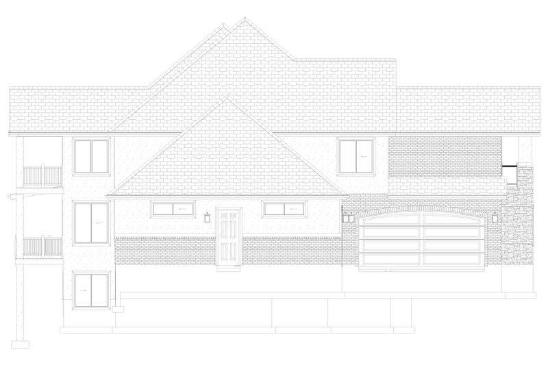 Dream House Plan - Exterior - Other Elevation for Traditional House Plan #1060-344 - 4 bed, 2.5 bath