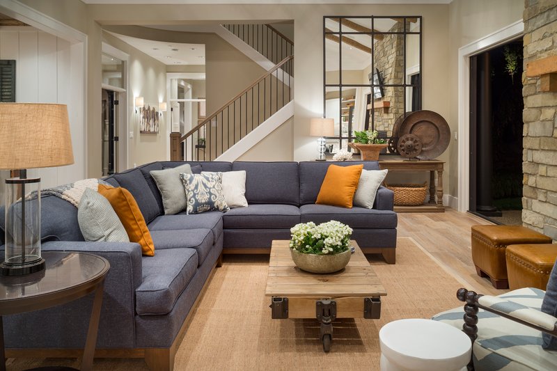 House Plan Design - Great Room - 4900 square foot Colonial home