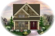 Country Style House Plan - 3 Beds 2.5 Baths 1573 Sq/Ft Plan #81-1379 