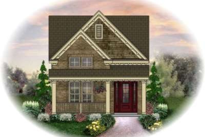 Country Style House Plan - 3 Beds 2.5 Baths 1573 Sq/Ft Plan #81-1379