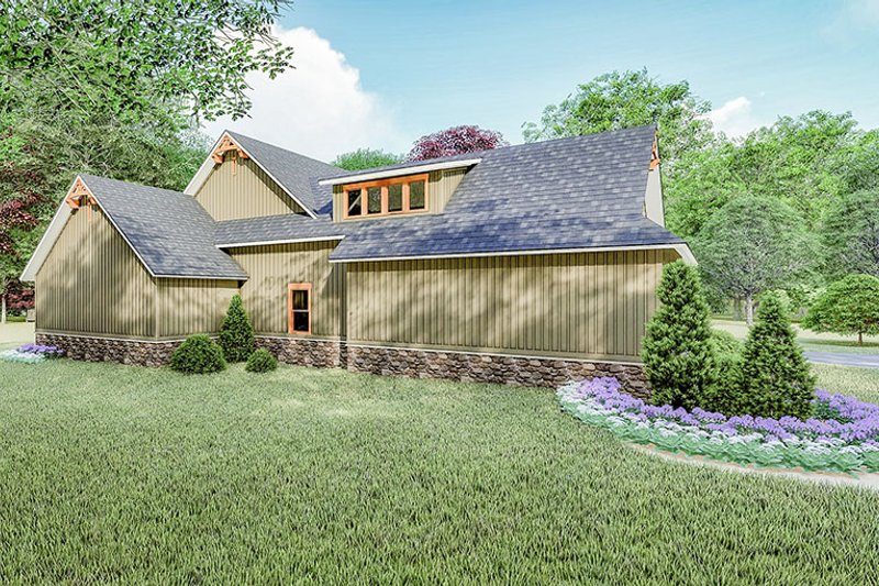 House Blueprint - Exterior - Other Elevation for Craftsman House Plan #923-121 - 4 bed, 4 bath