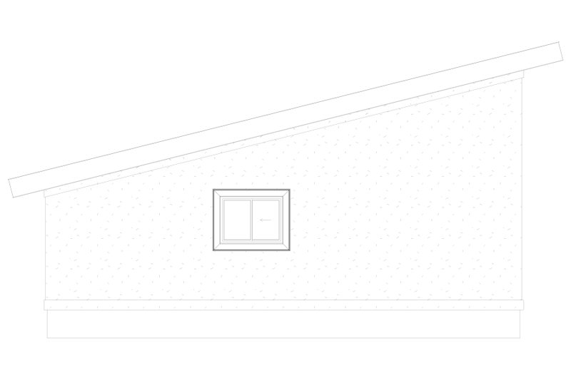 House Plan Design - Exterior - Other Elevation 1 for Modern House Plan #1060-324 - 2 bed, 1 bath