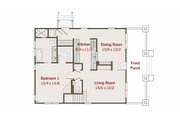 Craftsman Style House Plan - 3 Beds 2.5 Baths 1522 Sq/Ft Plan #461-19 