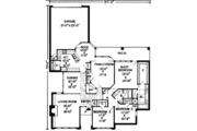 House Plan - 3 Beds 2 Baths 2115 Sq/Ft Plan #312-456 Floor 