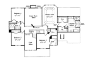 Country Style House Plan - 5 Beds 4 Baths 3073 Sq/Ft Plan #927-600 